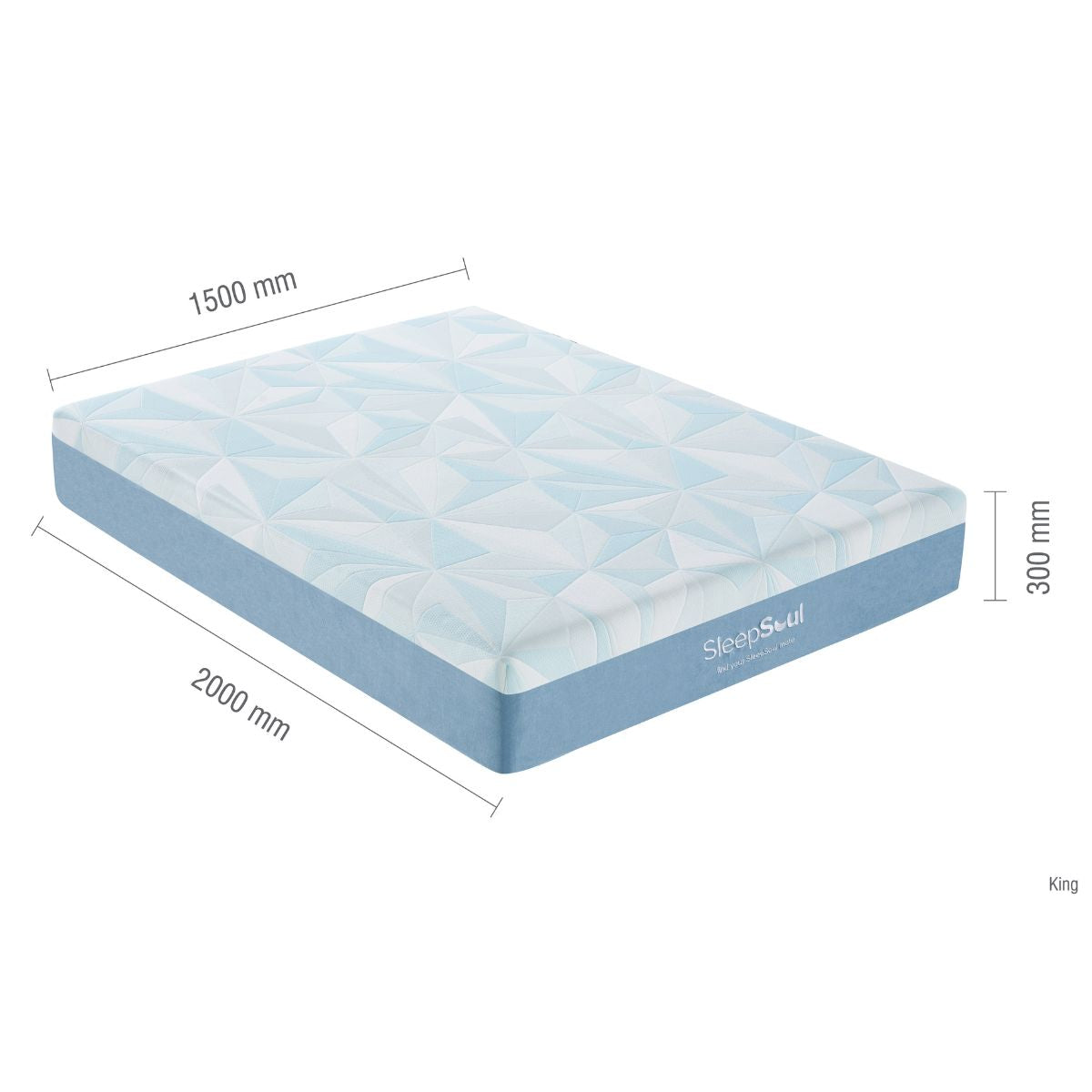 SleepSoul Orion King Mattress 150cm