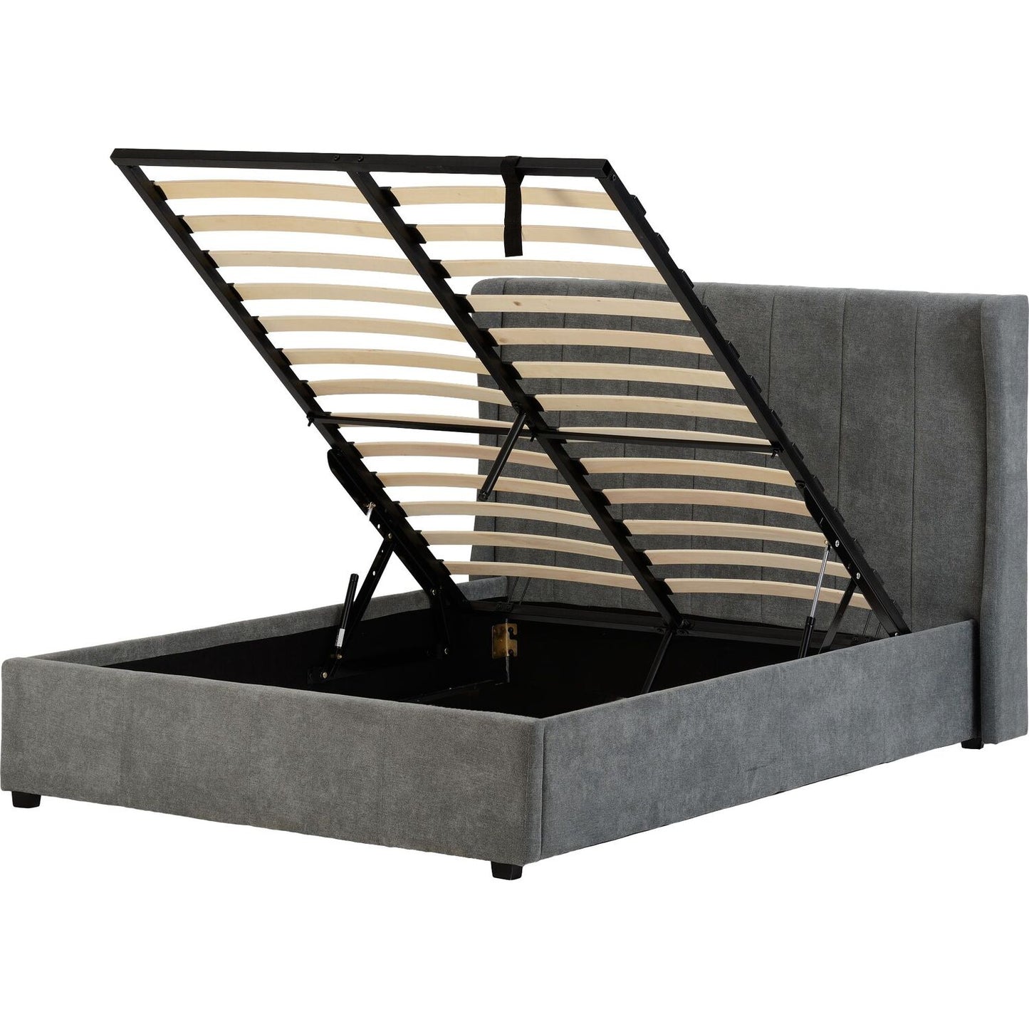 Amelia 4ft6 Double Velvet Bed With Storage
