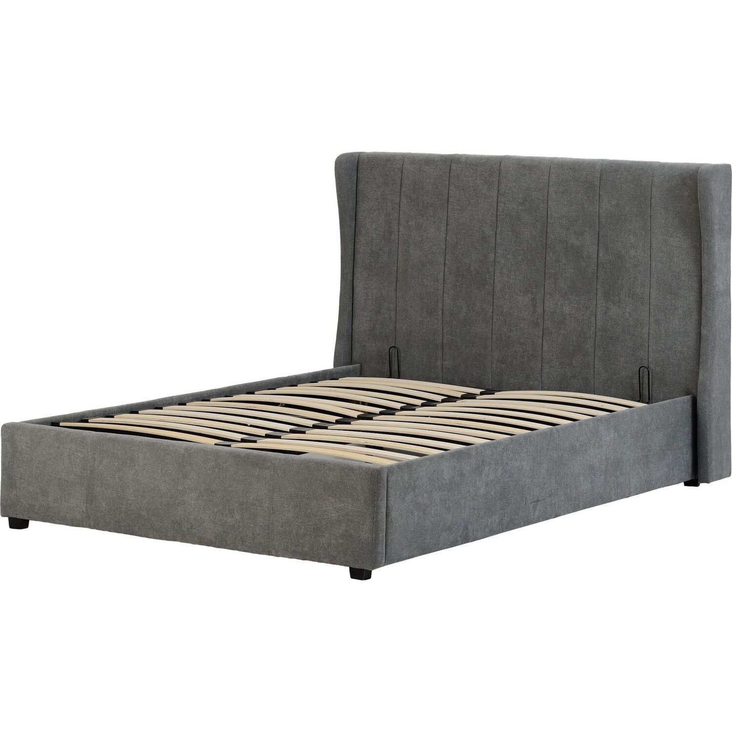 Amelia 4ft6 Double Velvet Bed With Storage