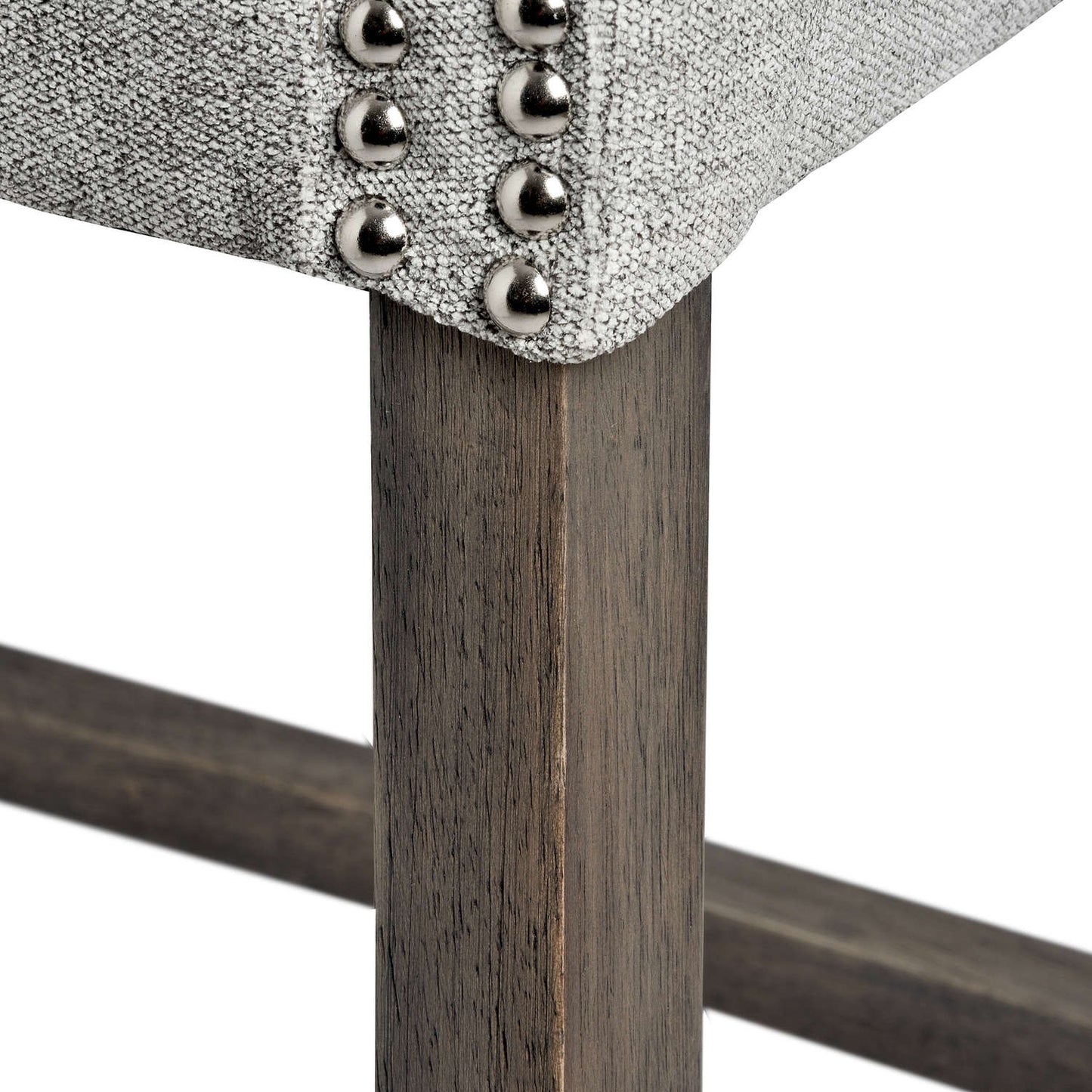 Luxury Ring Back Grey Bar Stool