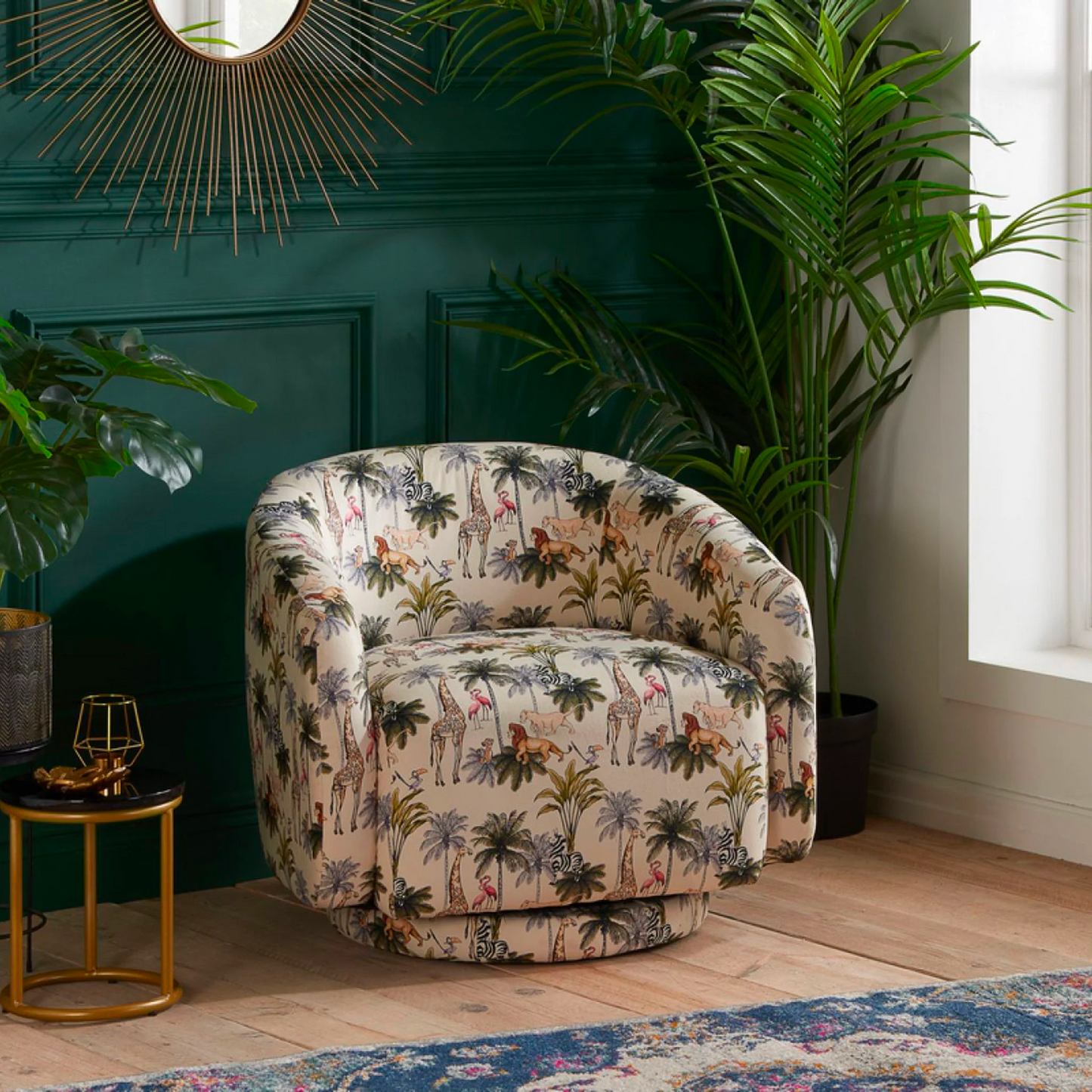 Disney Lion King Accent Swivel Chair