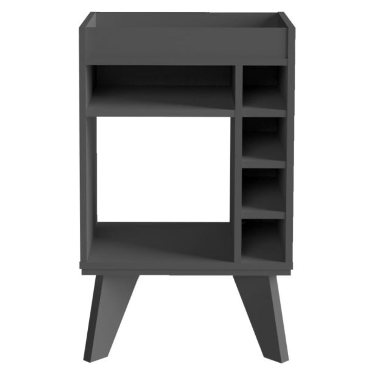 Naples Mini Bar/Side Table - Grey