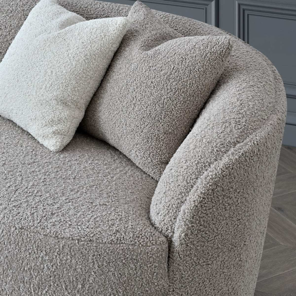 Aluxo Nolita Boucle Teddy Sofa