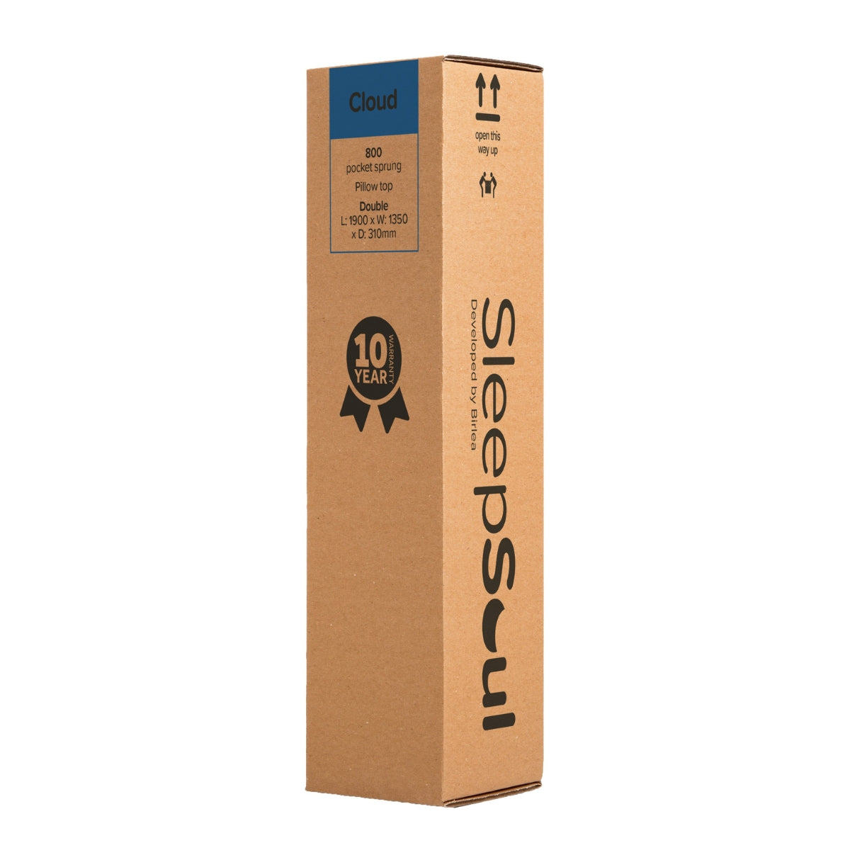 SleepSoul Cloud Super King Foam Mattress 150cm