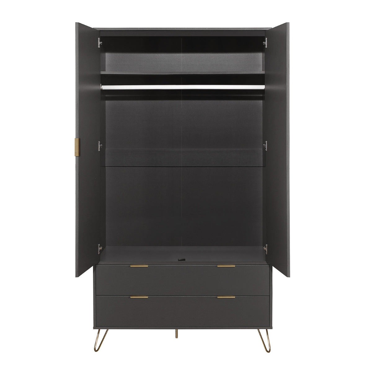 Arlo 2 Door 2 Drawer Wardrobe