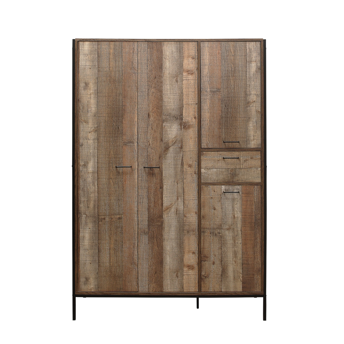 Urban Rustic 4 Door Wardrobe