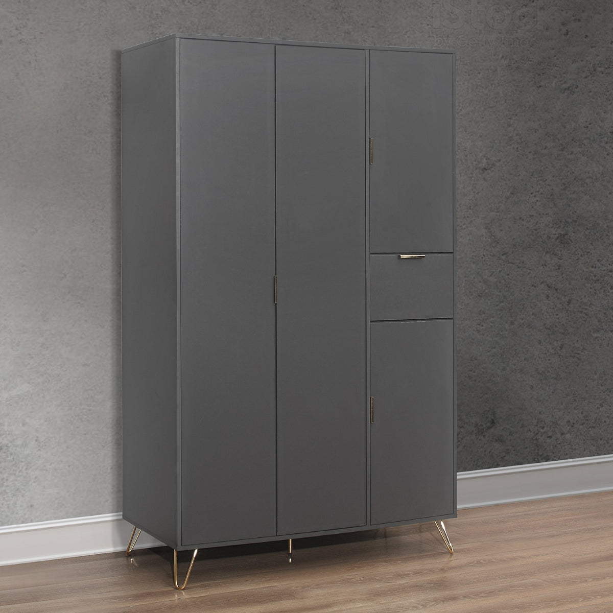 Arlo 4 Door Wardrobe