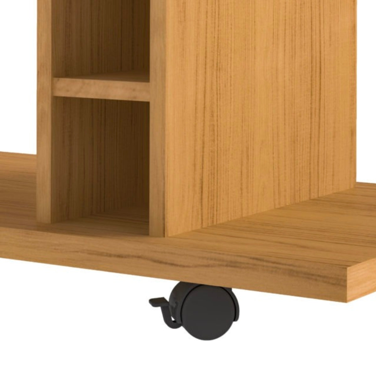 Naples Breakfast Bar/Drinks Cart - Oak