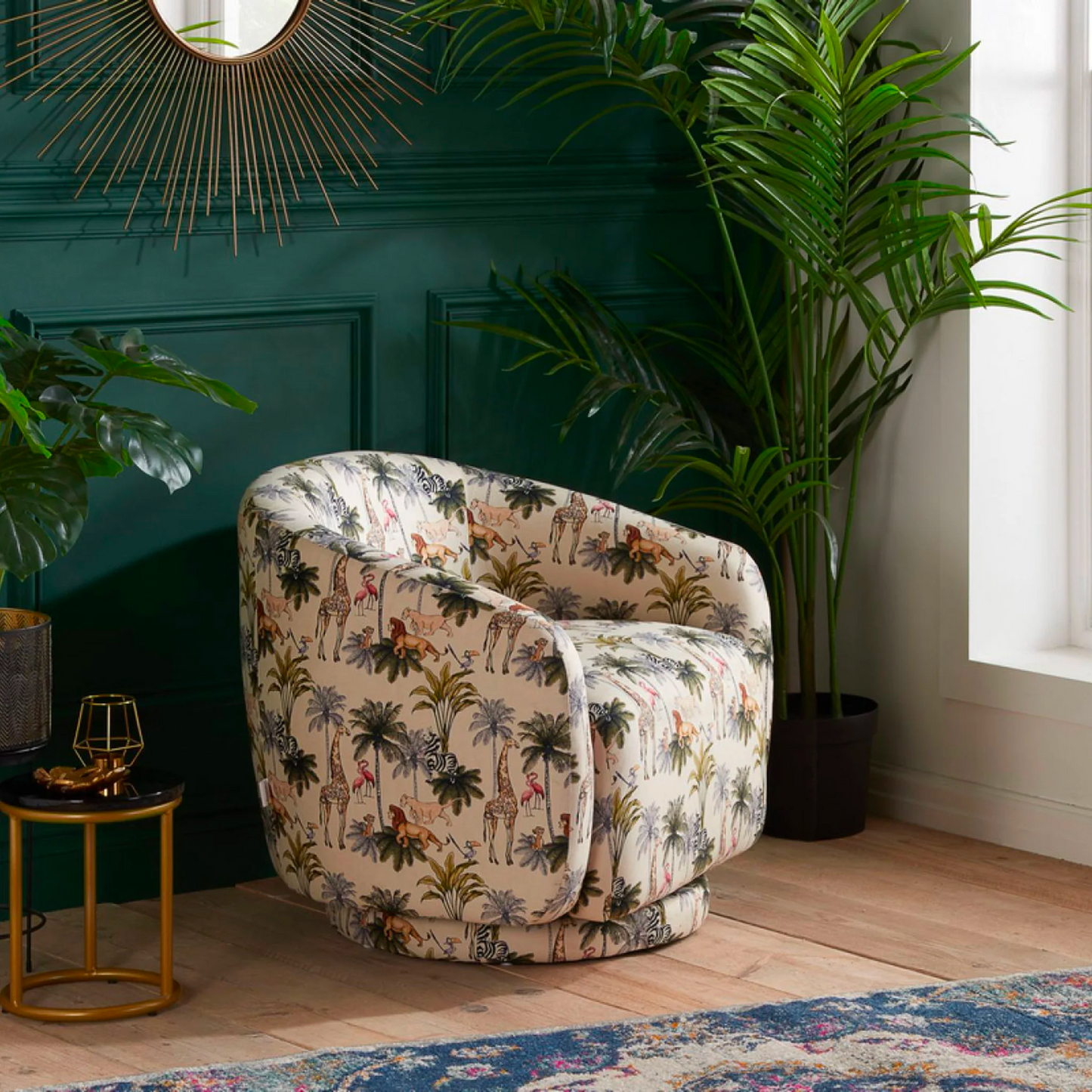 Disney Lion King Accent Swivel Chair
