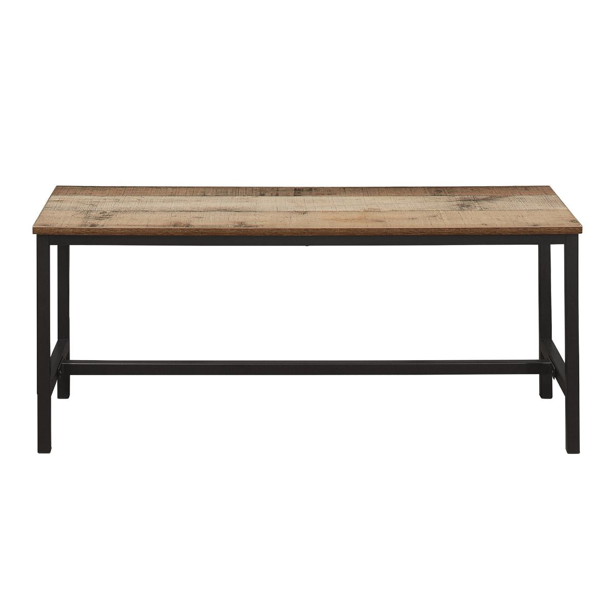 Urban Rustic Dining Table & Bench Set