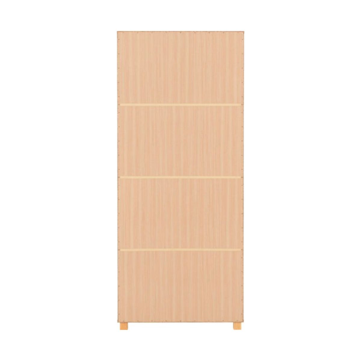 Brooklyn 2 Door 1 Drawer Mirrored Wardrobe in Oak Effect and Grey Finish