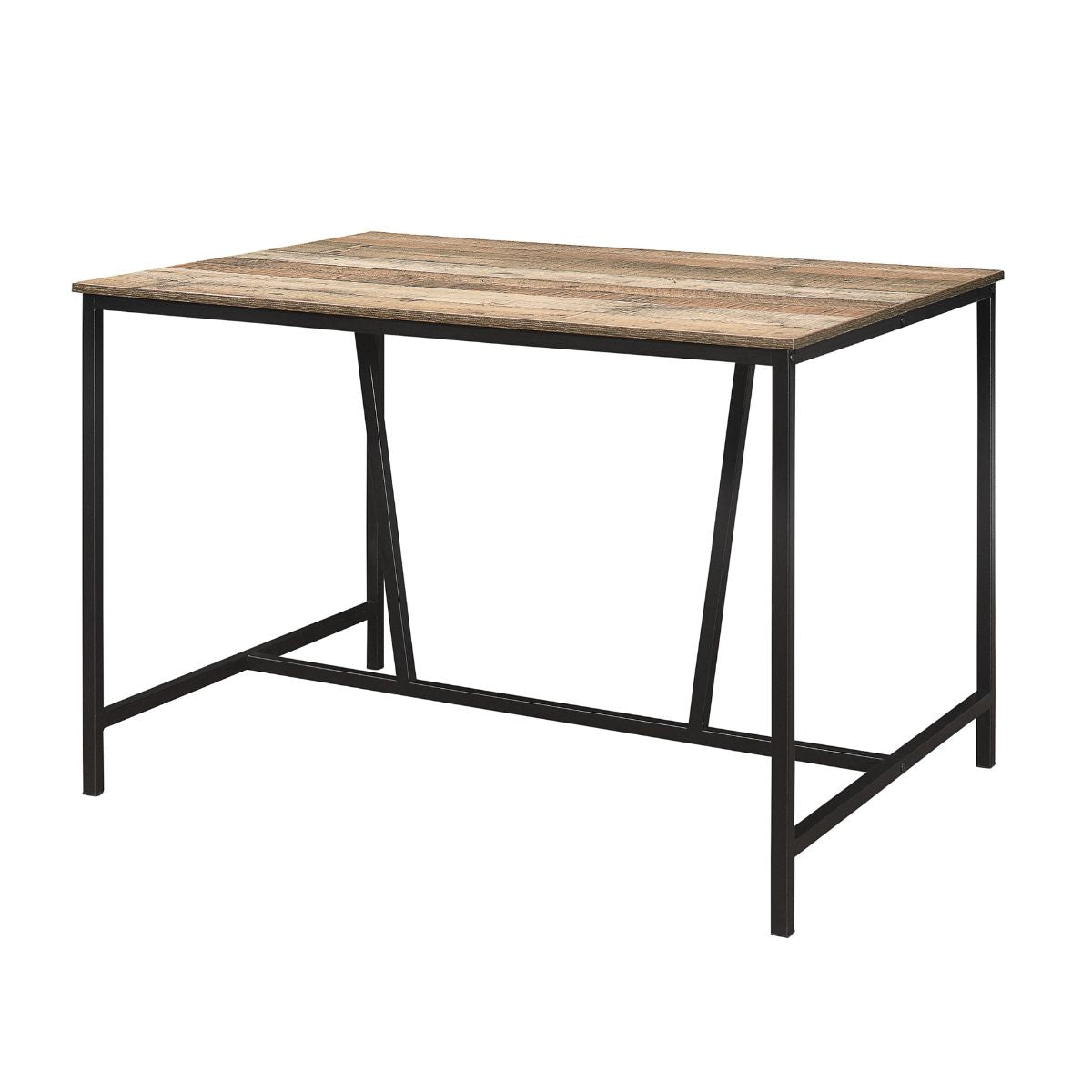 Urban Rustic Dining Table & Bench Set