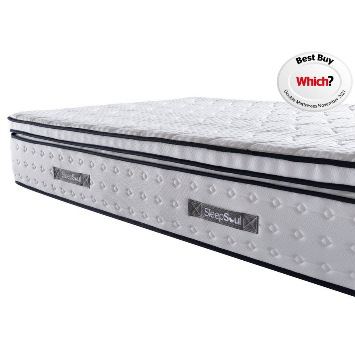 SleepSoul Space 2000 Pocket Sprung Boxtop Super King Mattress 180cm