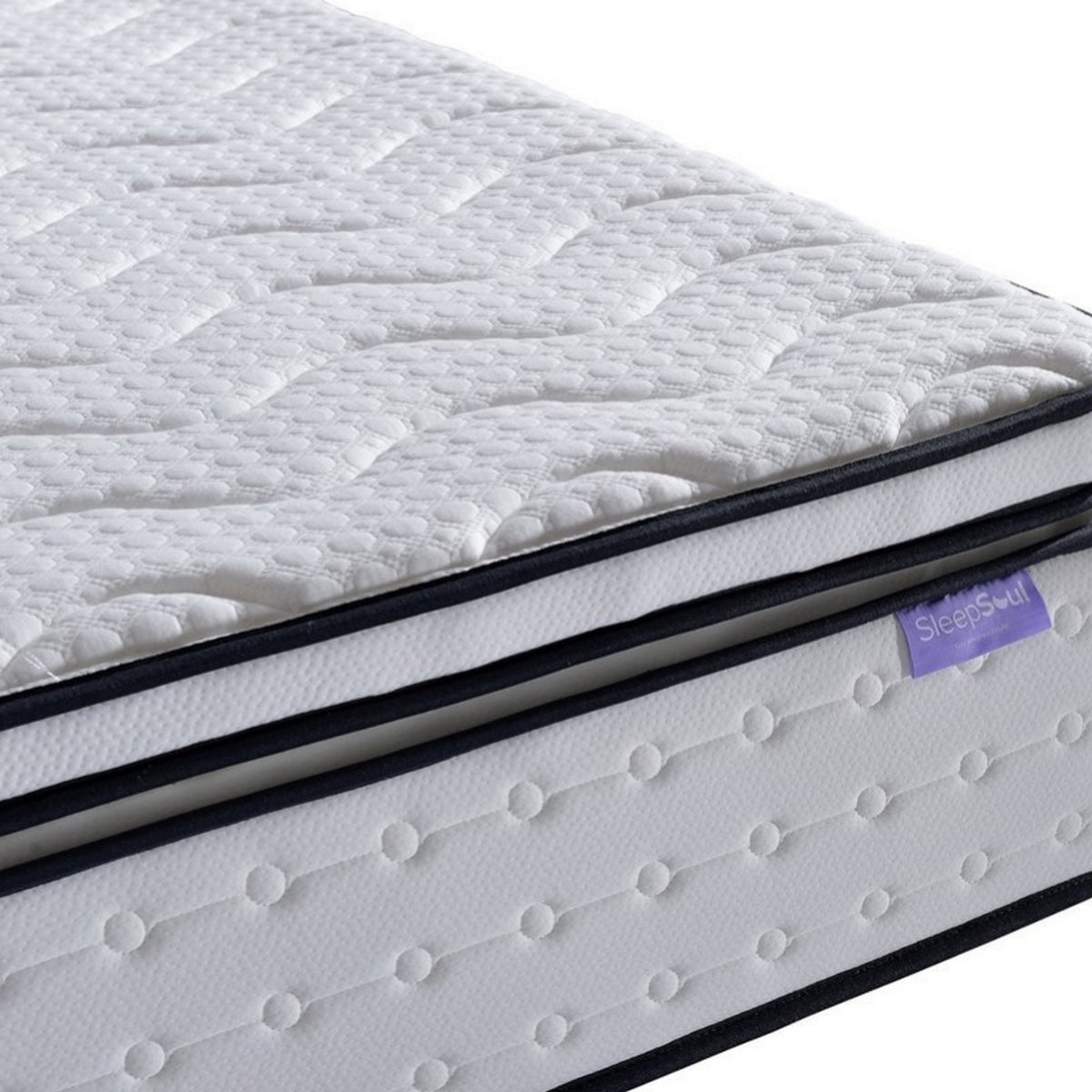 SleepSoul Space 2000 Pocket Sprung Boxtop Super King Mattress 180cm