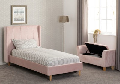 Amelia 3ft Single Bed Velvet