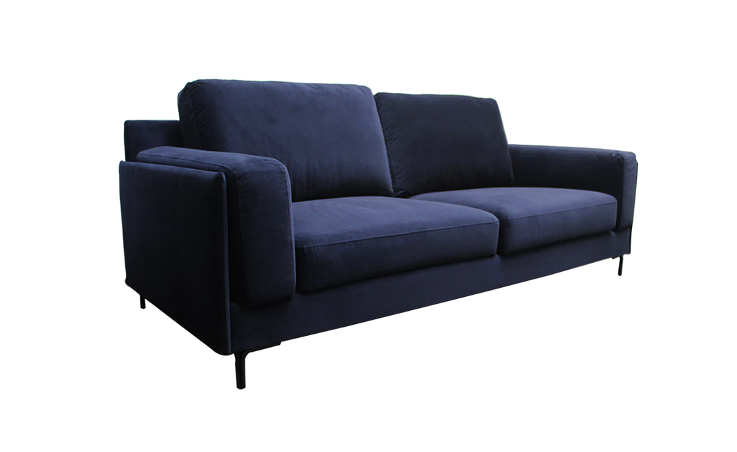Aubyn Dark Blue Sofa