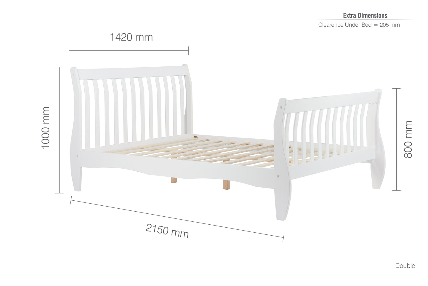 Belford 4ft6 Double Bed