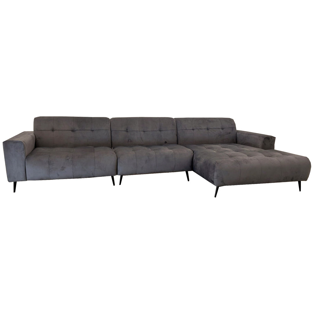 Oslo Open Plan Sofa - Steel Grey