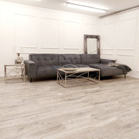 Oslo Open Plan Sofa - Steel Grey