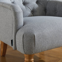 Padstow Button Back Arm Chair