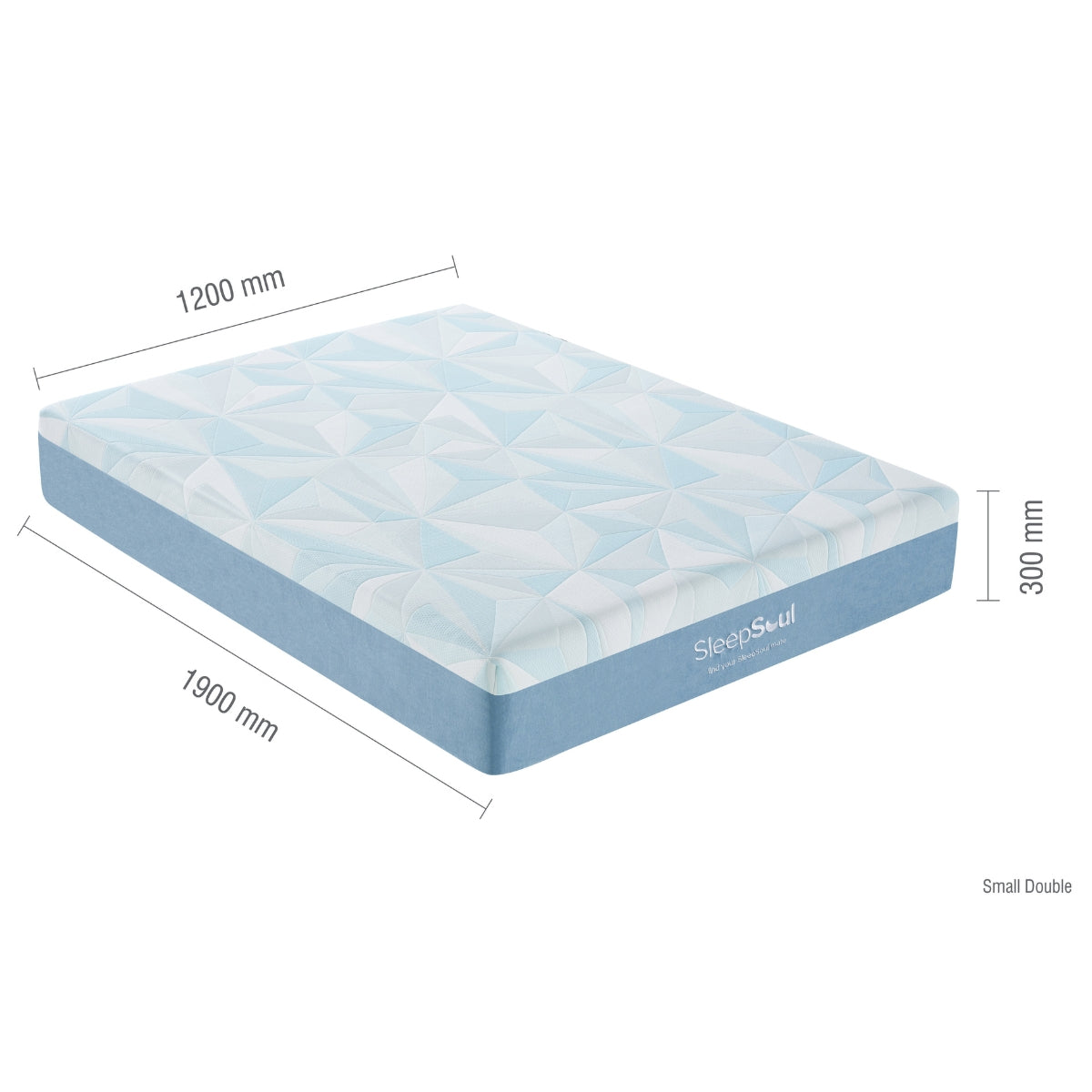 SleepSoul Orion Small Double Mattress 120cm