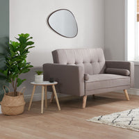 Ethan Medium Sofa Bed Grey