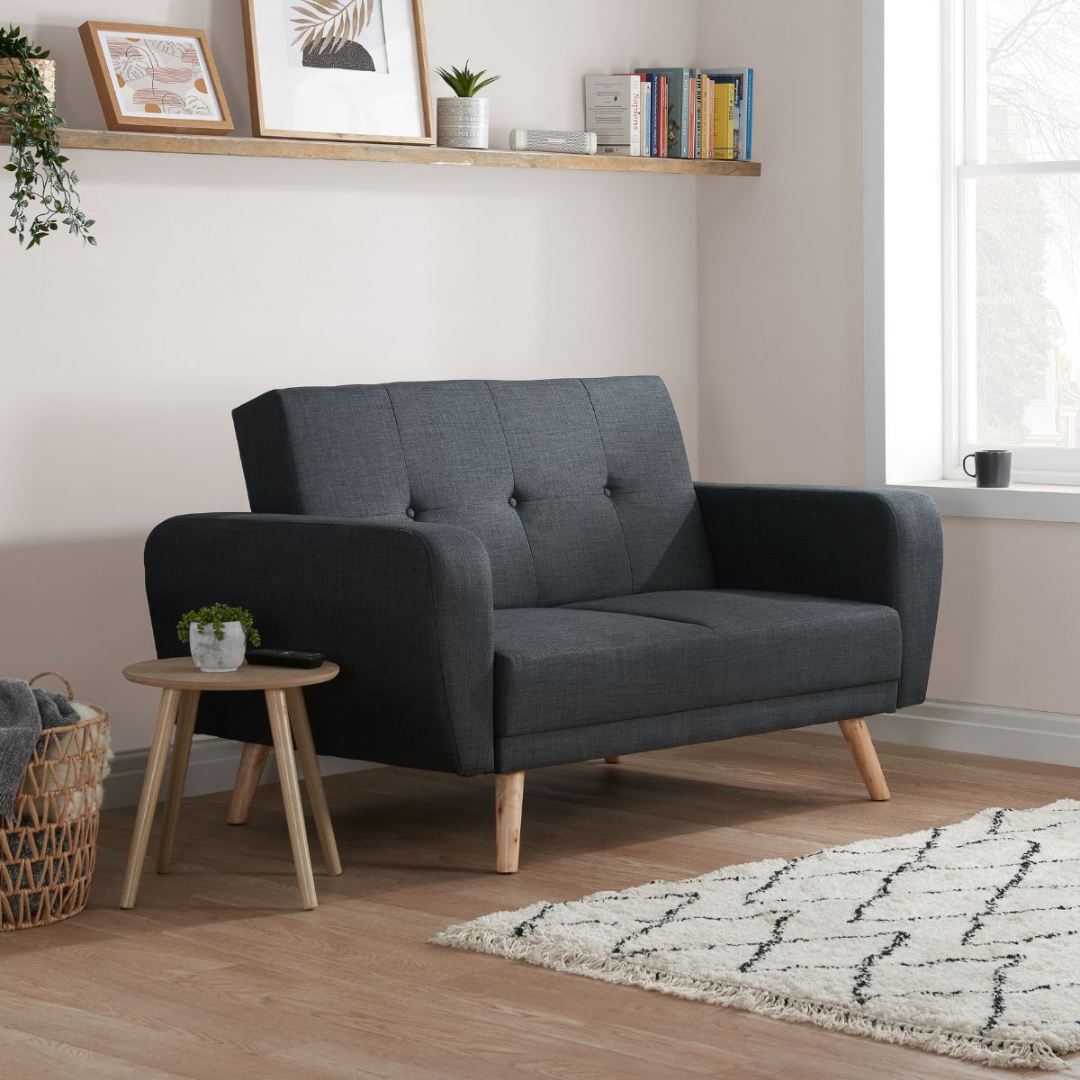 Farrow Medium Sofa Bed Grey