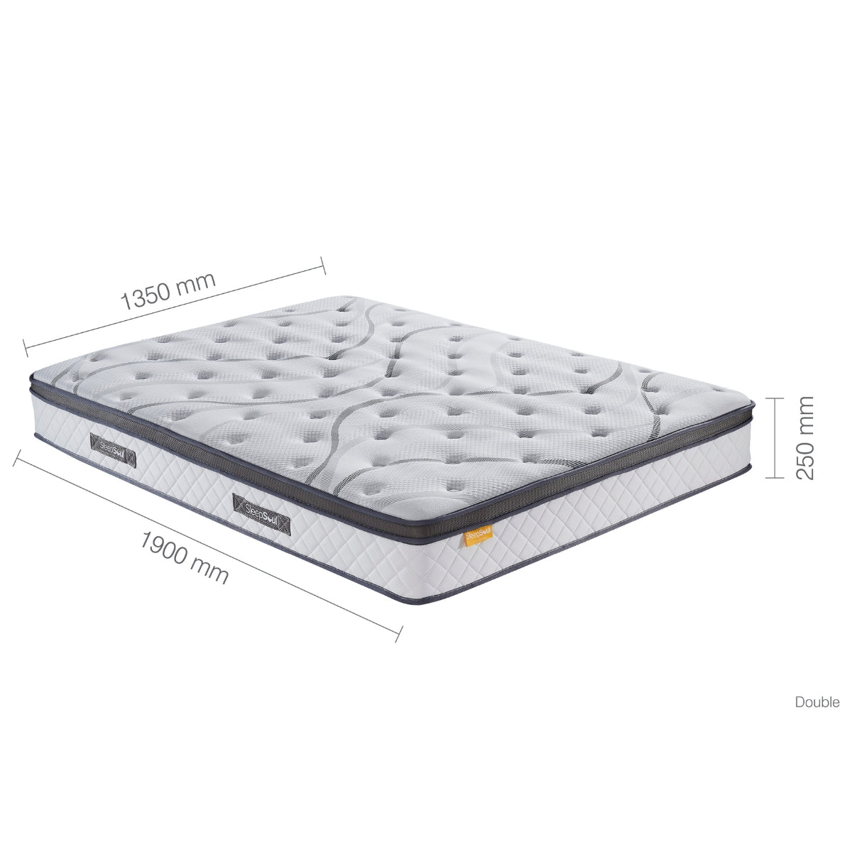 SleepSoul Heaven CoolGel Double Mattress 135cm