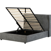 Amelia 4ft6 Double Velvet Bed With Storage