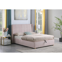 Amelia 4ft6 Double Velvet Bed With Storage
