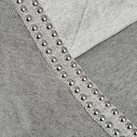 Luxury Ring Back Grey Bar Stool