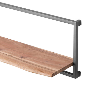 Live Edge Collection Acacia Wooden Shelf