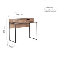 Urban 2 Drawer Office Desk
