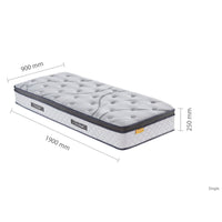 SleepSoul Heaven CoolGel Single Mattress 90cm