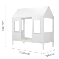 Kids Treehouse Bed - White