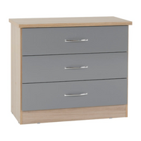 Nevada 3 Drawer Chest