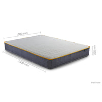 SleepSoul Comfort Small Double Foam Mattress 120cm