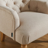 Padstow Button Back Arm Chair