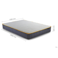 SleepSoul Balance King Memory Foam Mattress 150cm