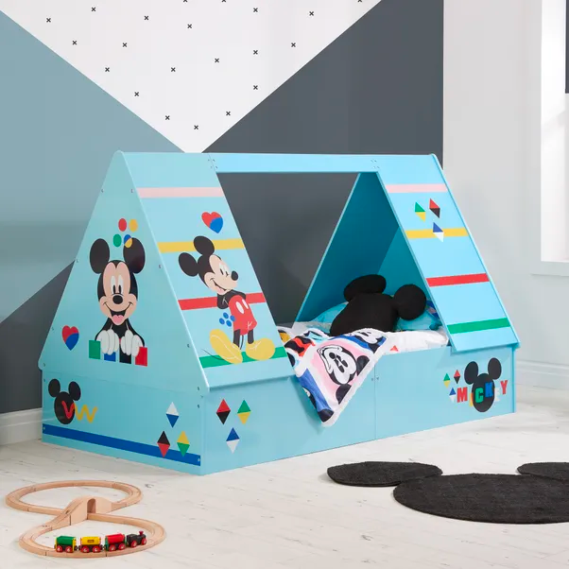 Kids Disney Mickey Mouse Tent Bed