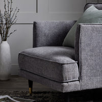 Hampton Grey Large Armchair