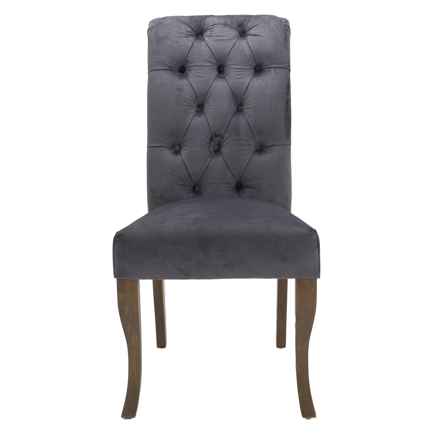 Knightsbridge Grey Roll Top Dining Chair