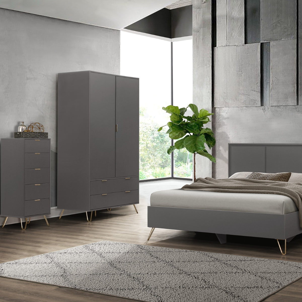 Arlo 5 Drawer Narrow