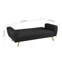 Farrow Large Sofa Bed Grey