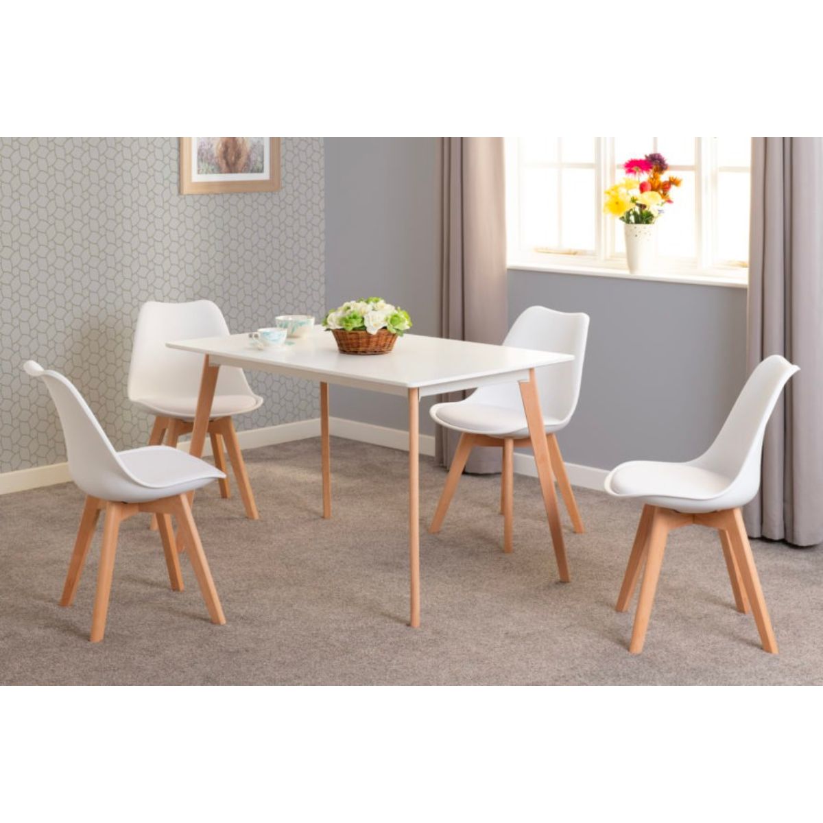Bendal Dining Table with 4 Chairs