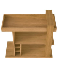 Naples Breakfast Bar/Drinks Cart - Oak
