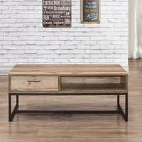Urban Rustic 1 Drawer Coffee Table