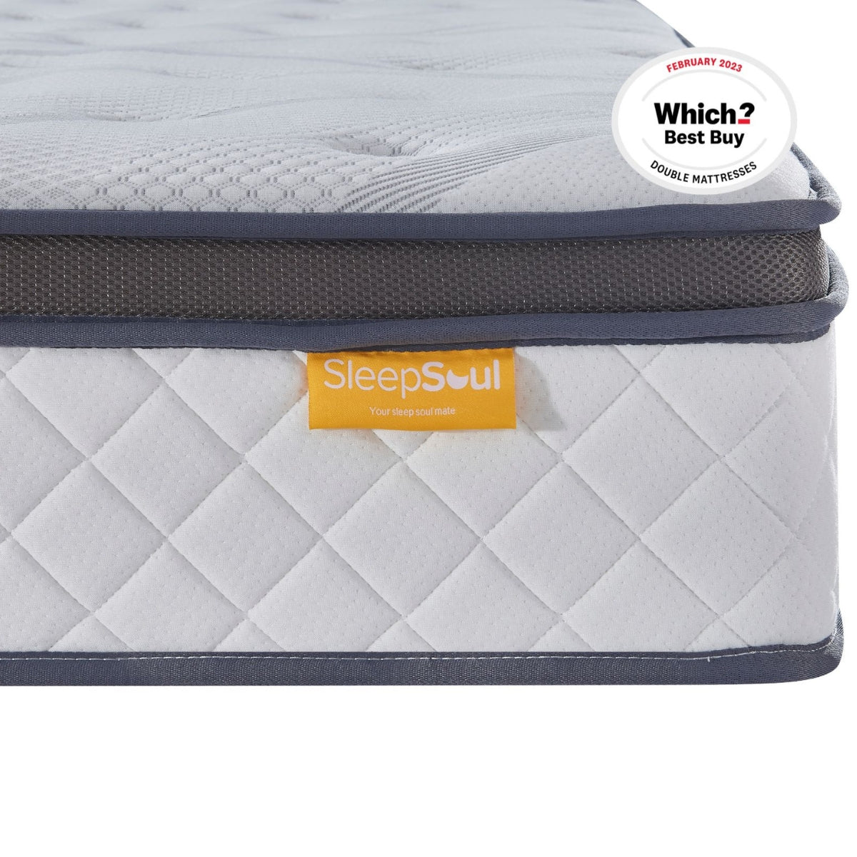 SleepSoul Heaven CoolGel Super King Mattress 180cm