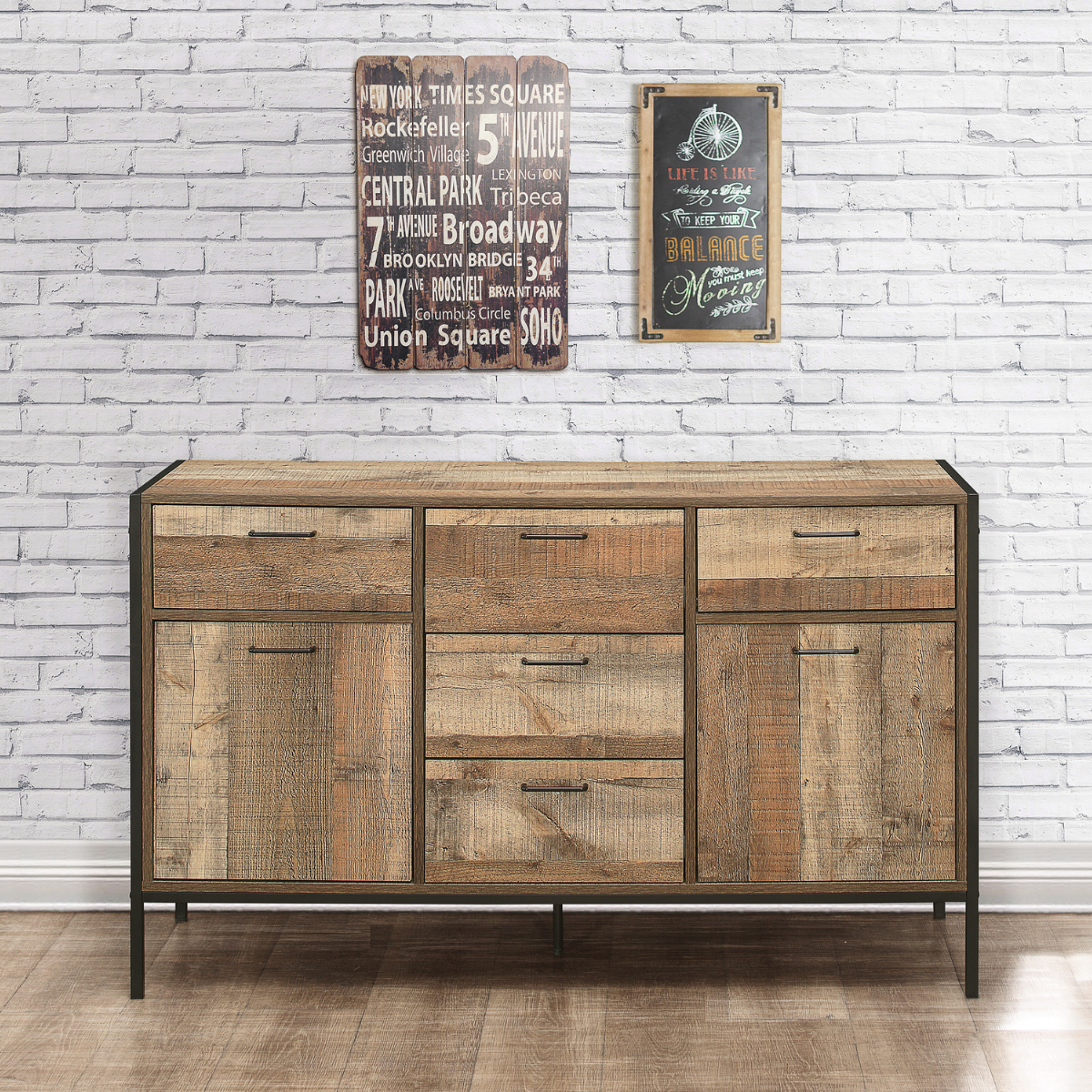 Urban Rustic Large Sideboard