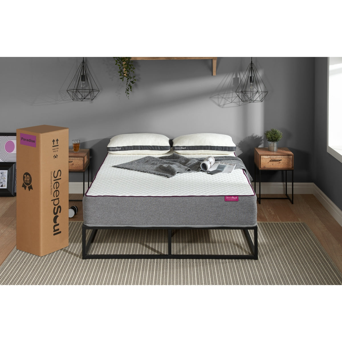 SleepSoul Paradise Small Double Mattress 120cm
